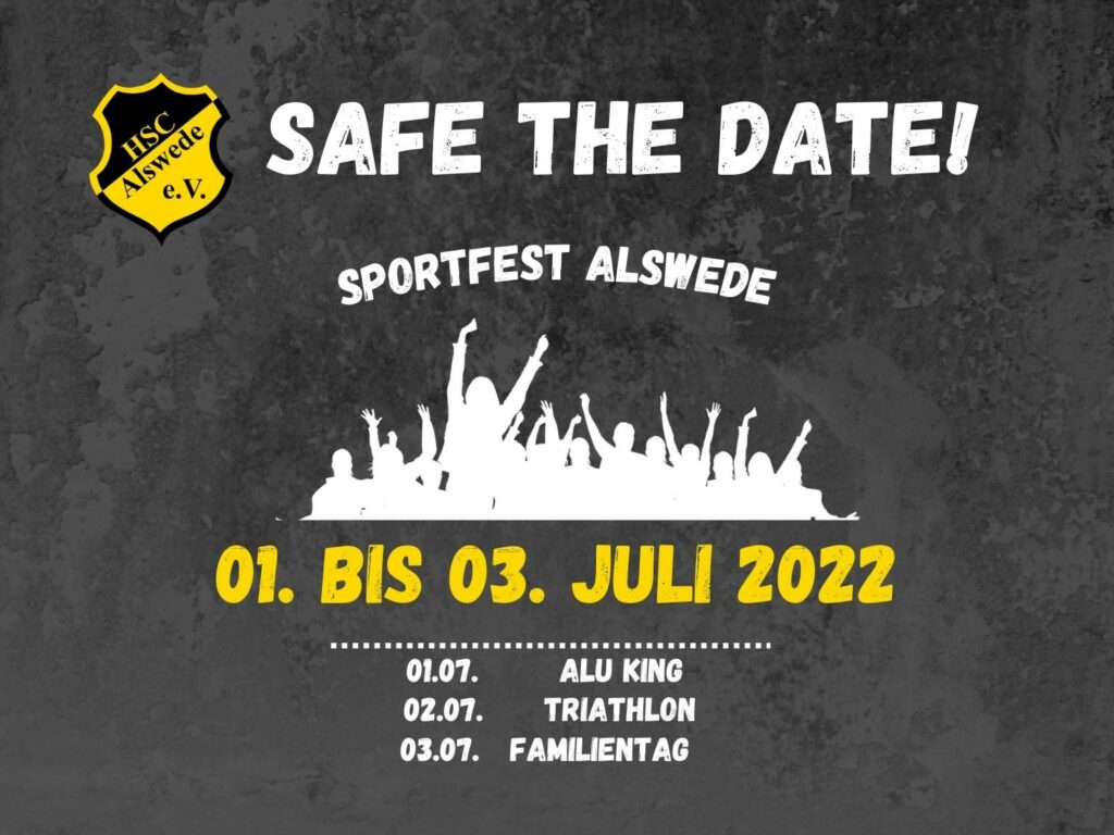 Save the Date! Sportfest