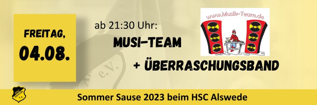 Sommersause 2023 - Tag 1