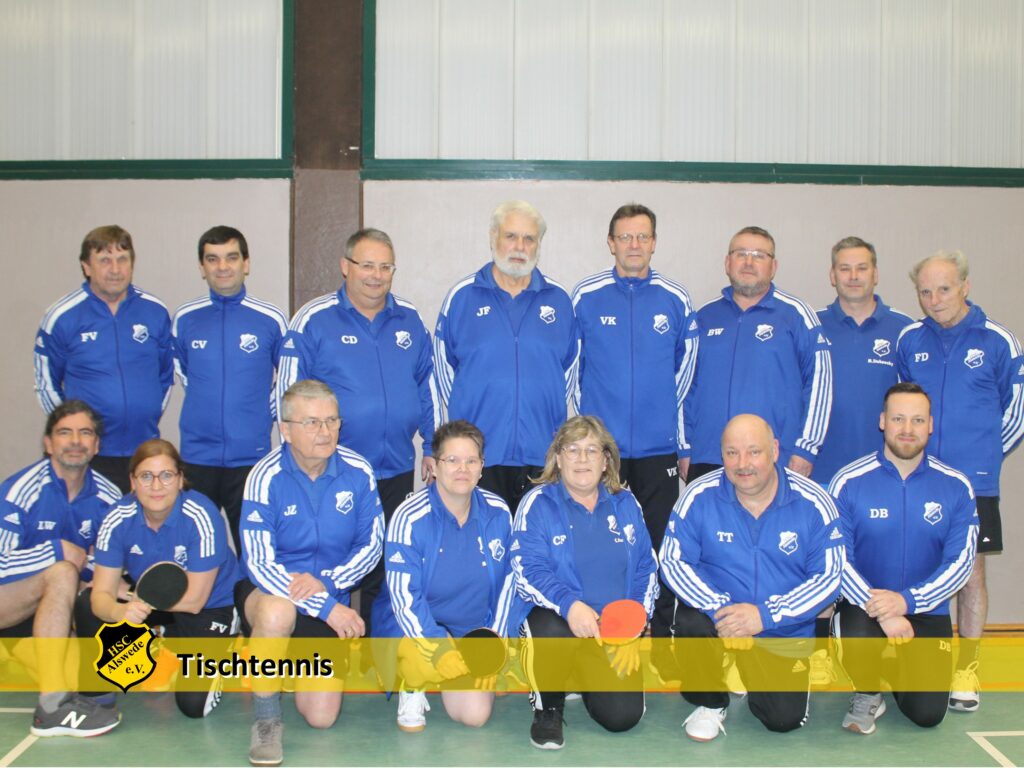 Breitensport - Tischtennis - Mannschaftsbild
