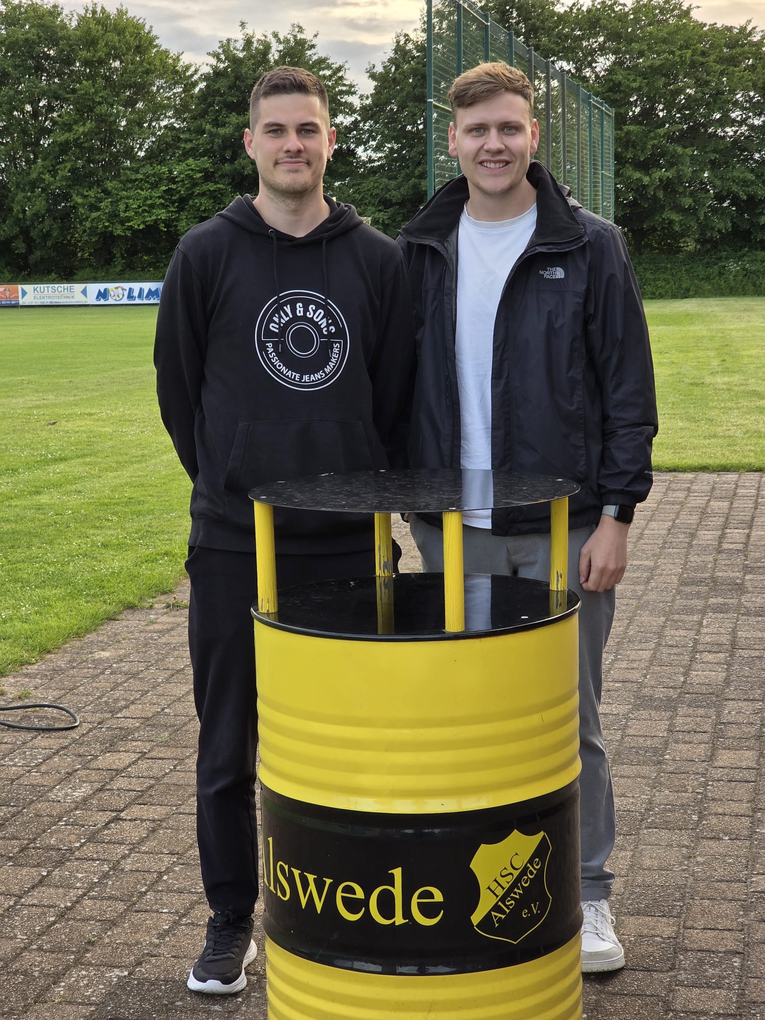 Tim Barre und Julian Grothaus